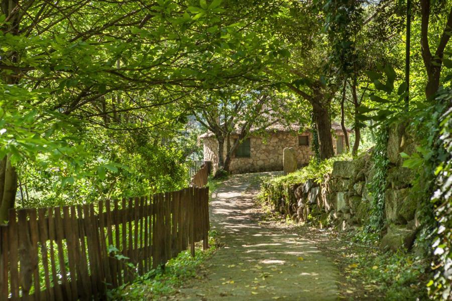 Albergue El Solitario Banos De Montemayor Bagian luar foto